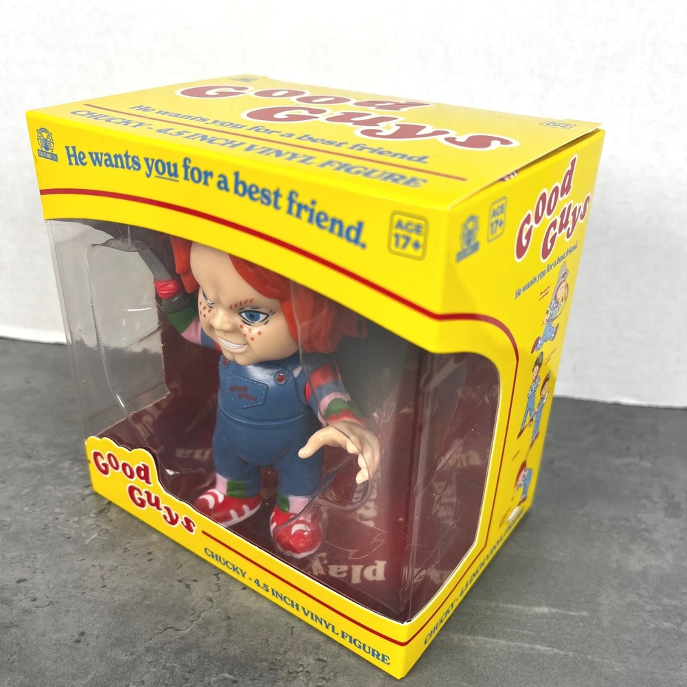 CultureFly Chucky Good‎ Guys 4.5" Vinyl Figure Horror Collectible YEP009A-FBP12